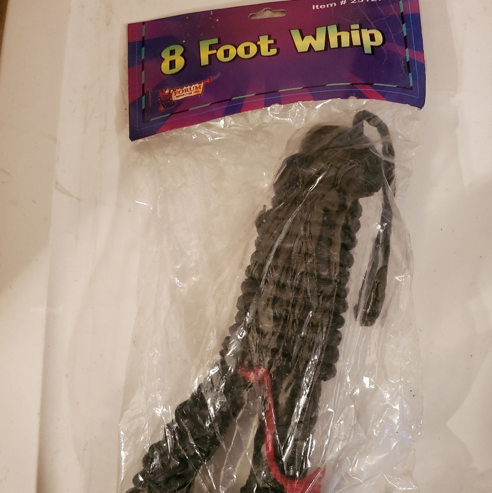 8 foot whip costume halloween accessory